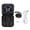 Black, variant on Ultra Small Pocket Flip Phone Dual SIM 2G Mobile Cellphone with 16GB Memory Card 1.77 Inch Screen 1000mAh Battery Type C LED Torch SOS Key, Black (3.54 in / 9 cm)