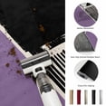 thumbnail image 5 of Large Area Rugs 6'x9', Purple Black Carpet Runner Indoor Outdoor Rugs Home Decor Aesthetic, Farmhouse Striped Modern Abstract Art Non Slip Mats Washable Accent Rug for Living Room Bedroom, 5 of 8