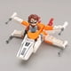thumbnail image 4 of Figura de acción de Star Brick Wars, Mini Halcón Milenario Shuttle x-fighter, juguete de bloques de construcción ensamblado para niños, 4 of 4