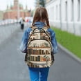 thumbnail image 6 of FORMRS Unisex Backpack Elementary School Travel Bookbag with Reflective Stripes, Shelf Plants, 6 of 7