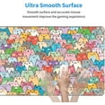 thumbnail image 4 of Mouse pad Cute Funny Cat ,XXL Large Gaming Laptop Anime Mouse Pad, Stitched Edges Big Desk Pads, Extended PC Keyboard Waterproof and Non-Slip 31.06 x 11.8inches Rubber Table Mat, 4 of 5