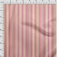 thumbnail image 2 of oneOone Tissu Jersey Viscose Multicolore Rayé Tissu de Couture BTY 60 Pouces de Large, 2 of 4