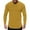 Yellow, variant on Bcfgryg Mens Fashion Casual Sports Fitness Outdoor Curved Hem Solid Color Round Neck T Shirt Long Sleeve Top Men’s T-shirts