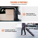 thumbnail image 4 of Carrito de servicio utilitario VEVOR, plegable, 165 libras, 3 estantes con ruedas, 4 of 9