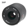 thumbnail image 1 of Lente de cámara de longitud focal de 8 mm CCTV de seguridad de ángulo de campo amplio de alta definición de 3 MP, 1 of 9