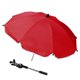 thumbnail image 3 of 2x Carrito de bebé Buggy Trolley Soporte de paraguas resistente a la lluvia Blanco + rojo, 3 of 9
