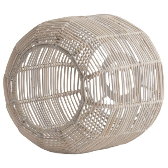 SOPOTUTU Woven Rattan Lampshade Coffee Modern Style for Kitchen and Living Room