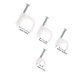 thumbnail image 2 of unbranded 400Ud Clips Para Cable Con Clavos De Resistentes A Corrosión Para Organización En Casa U Oficina, 2 of 8