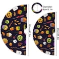 thumbnail image 3 of FMSHPON Halloween Sweets Pattern Xmas Christmas Tree Skirt Stand Mat for Holiday Party Decoration Indoor Outdoor 48 inches, 3 of 6