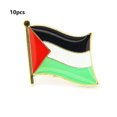 thumbnail image 1 of Broche Con Emblema 10 Unidades 0 75 Pulgadas/19 Mm Diámetro Insignia Solapa Palestina para Patriotas, 1 of 2
