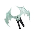 thumbnail image 1 of Halloween Dragon Wing Devil Costume for Girls Boys Teens Decor Props Comic Light Green, 1 of 3
