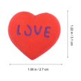 thumbnail image 4 of Shisuyan Erasers Assorted Color 20Pcs 1.2x1.1x0.5In Heart Shape Rubber For School Use, 4 of 9