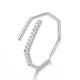 thumbnail image 5 of Anillo de dedo ajustable para mujeres y niñas, anillo abierto para el día de San Valentín, regalo del día de la madre, 2 piezas ER, 5 of 5