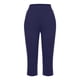 thumbnail image 3 of WILLBEST Pantalones Casuales para Mujer: elegantes Pantalones Cortos de Verano con Bolsillos para Mayor Comodidad y Versatilidad En el Día a Día. Extra Grande, 3 of 5