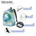 thumbnail image 5 of Daiia Dreaming Travel Vintage Canvas Backpack for Men and Women ,Hiking Backpack,Travel Laptop Bag for School,Large Capacity Backpack, 5 of 8