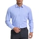 thumbnail image 1 of CAMISAS DE NEGOCIO DE MANGA LARGA PARA HOMBRES INSPIRAR CHIC, TIPO BOTÓN, TALLA M, AZUL CLARO, 1 of 6
