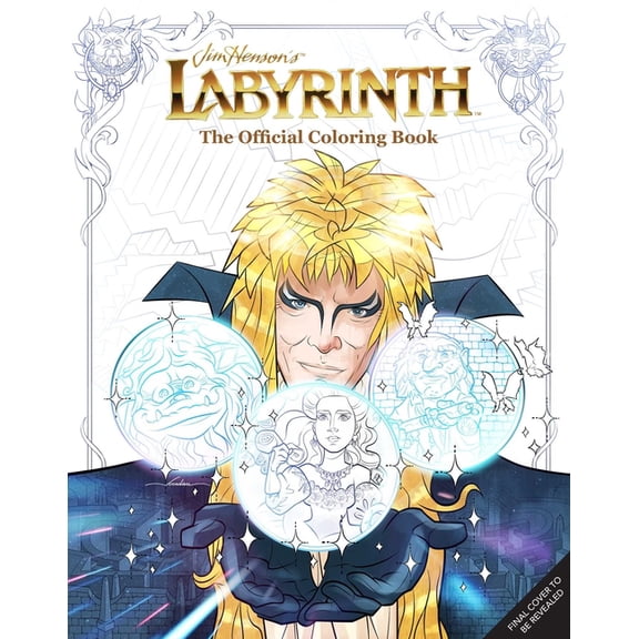 Jim Henson's Labyrinth: The Official Coloring Book, (Paperback)