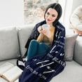 thumbnail image 2 of Get Well Gifts for Women After Surgery Hug Blanket Sunflower Gifts for Women Get Well Soon Gift for Women Friends Coworkers Feel Better Inspirational Gifts for Women Healing Blanket 50"*60" Purple, 2 of 5