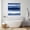 Blue, variant on Canvas Print Wall Art Oil Paintings Modern Ombre Brown on White Picture Prints Artwork for Living Room Kitchen Bathroom Bedroom