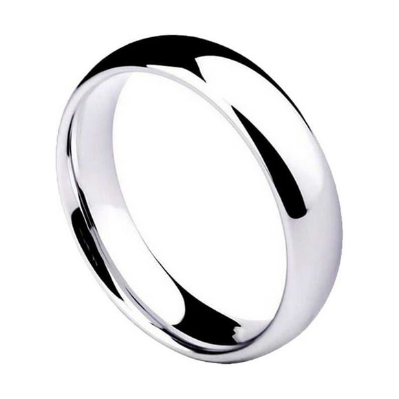 Qarigey 2 uds anillo Simple titanio acero esfera de anillos elegantes accesorios de ropa joyería boda compromiso hombres Ropa, zapatos y accesorios Miscelánea Color de acero inoxidable 10 #