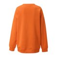 thumbnail image 5 of Frostluinai Women's Oversized Thanksgiving Sweatshirts Crew Neck Pumpkin Graphic Pullover Long Sleeve Loose Fit Sweat Shirts for Fall Winter, 5 of 6