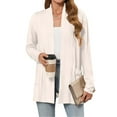 thumbnail image 6 of Breathable Womens Long Sleeve Cardigan Open Front Lightweight Cover Up For Summer Beach Office Wear, 6 of 8