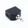 thumbnail image 1 of Headphone Adapter, Portable Easy To Use Headset Plug 3.5mm 1 To 2 Stereo  For PC, 1 of 8