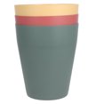 thumbnail image 1 of MasteelfCA 3pcs Small Plastic Trash Can Simple Lidless Wastebasket Recycling Bin for Office Home, 1 of 8