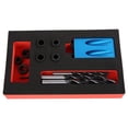 thumbnail image 1 of 14 Pcs/ensemble Angle de Forage 15 Degrés Guide en Aluminium pour Menuisiers, 1 of 7