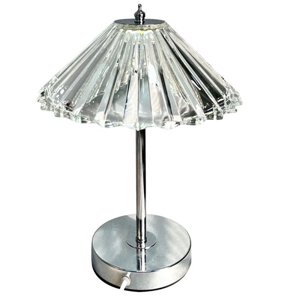 Luz LED de ambiente lámpara de mesita de noche moderna 3 luces regulables para decoración del hogar