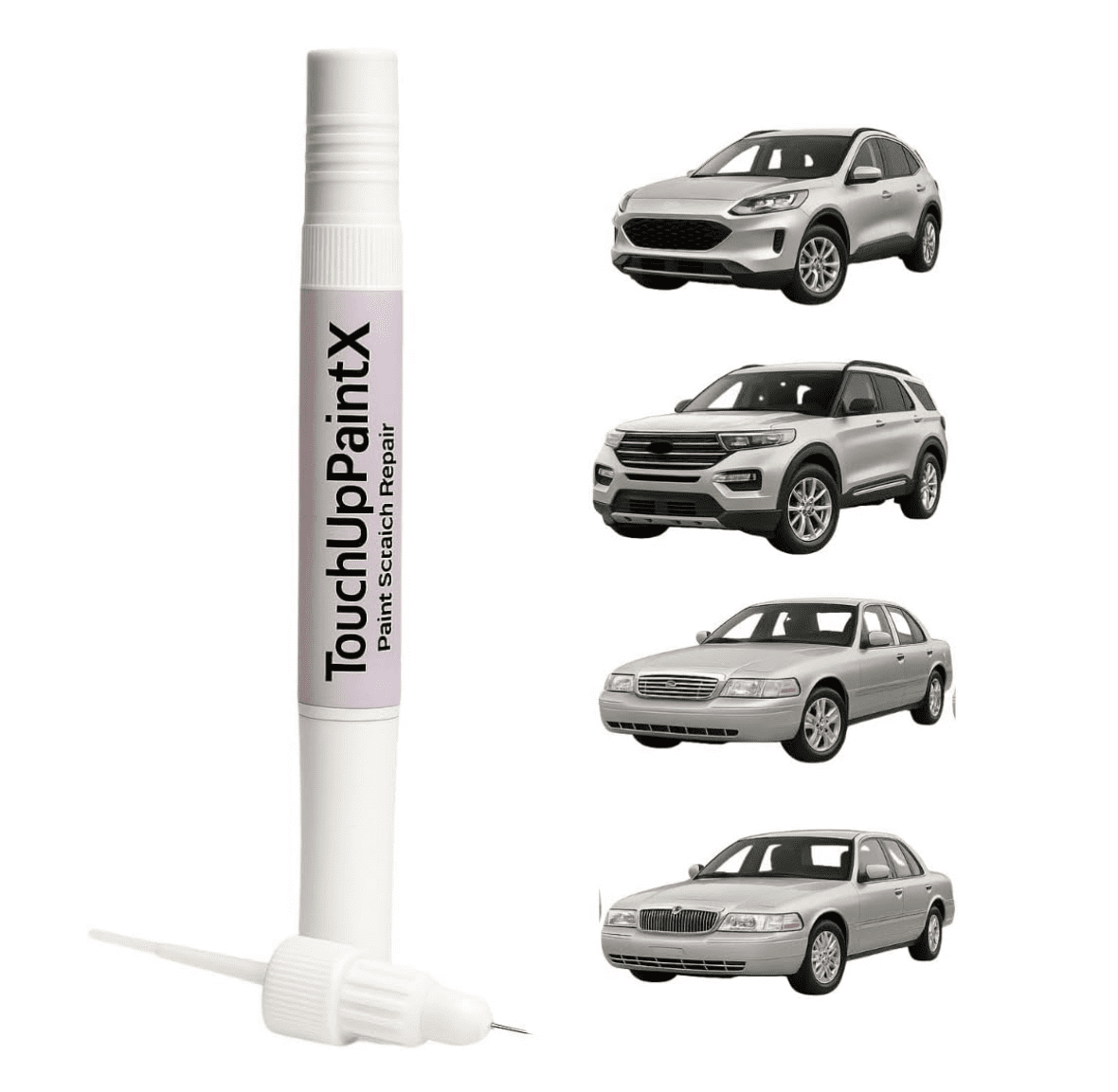 Duplicolor Touch Up Paint For Toyota 1G3 Magnetic Gray Metallic - Pen & Brush