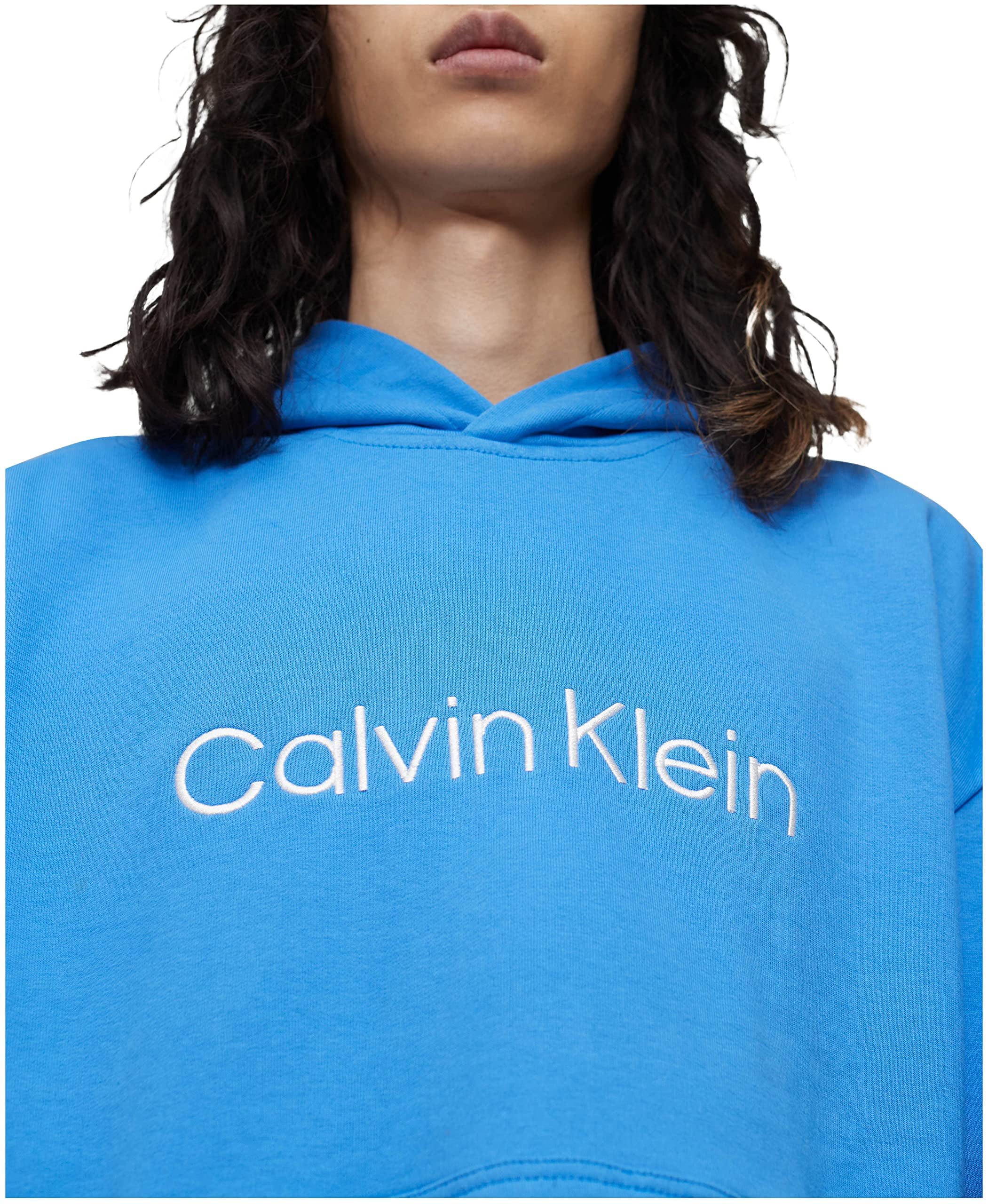 Sweatshirt Calvin Hooded Pullover Klein Cotton Mens
