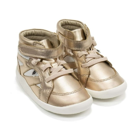 

Old Soles Toddlers Shizam Hi Top Shoes Copper \ Snow 26 EU (9.5 US) M US