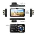 thumbnail image 2 of Dash Cam Front and Rear 1296P 【Built with WIFI & GPS】Dual dash Cam , Car Camera 3.16 Inch Touch Screen Dash Camera, Driving Recorder with Night Vision, 24H Parking Monitor, 2 of 5