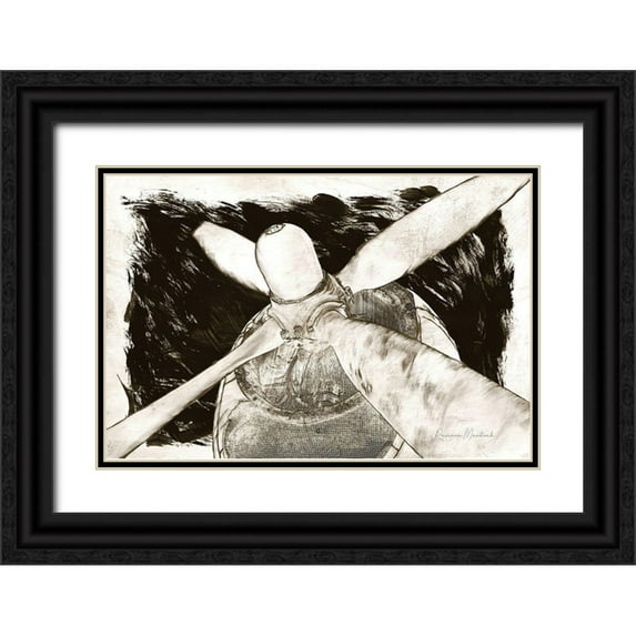 Murdock, Ramona 14x11 Black Ornate Wood Framed with Double Matting Museum Art Print Titled - Prop I