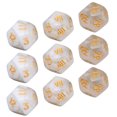 thumbnail image 1 of 9PCS Polyhedral Dice Set, Waterproof Lightweight Table Gaming Dices For Role Playing Game Board Game Dice Game, 1 of 8
