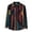 A-green271, variant on XIAONU Men's Striped Linen Blend Shirts Relaxed Fit Dual Pocket Button Down Top Breathable Retro Style Casual Shirt