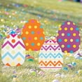 thumbnail image 2 of Fun Express 4 Pieces Large Plastic Easter Eggs for Yard, Party Décor, 2 of 8