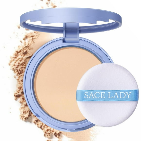Polvo facial SACE LADY, impermeable, acabado mate, 8 g