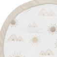 thumbnail image 3 of Sweet Jojo Designs Boho Desert Sun Taupe Playmat Tummy Time Infant Boy Girl Baby Play Mat Neutral Tan Beige Ivory Gold Cream Off White Bohemian Mountain Nature Outdoors Geometric Minimalist Sunshine, 3 of 4