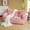 Pink, variant on Pamapic Classic Adult Solid Print Large Washable Bean Bag Chair, Gray (Set of 1)