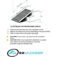 thumbnail image 3 of EZ-ACCESS SUITCASE 8 Ft TRIFOLD Ramp w/Applied Surface That Resists Slips, 3 of 12