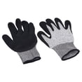 thumbnail image 3 of Guantes de construcción anticortes de nivel 5, de goma esmerilada, antideslizantes, resistentes al desgaste, multifuncionales, de seguridad., 3 of 14