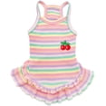 thumbnail image 2 of Dalrosia Cute Dog Dress for Small Dogs Girl Birthday Puppy Clothes Spring Summer Dog Outfits Rainbow Colorful Striped Cherry Princess Pet Tutu Skirt Doggie Cat Chihuahua Yorkies Dresses, 2 of 8