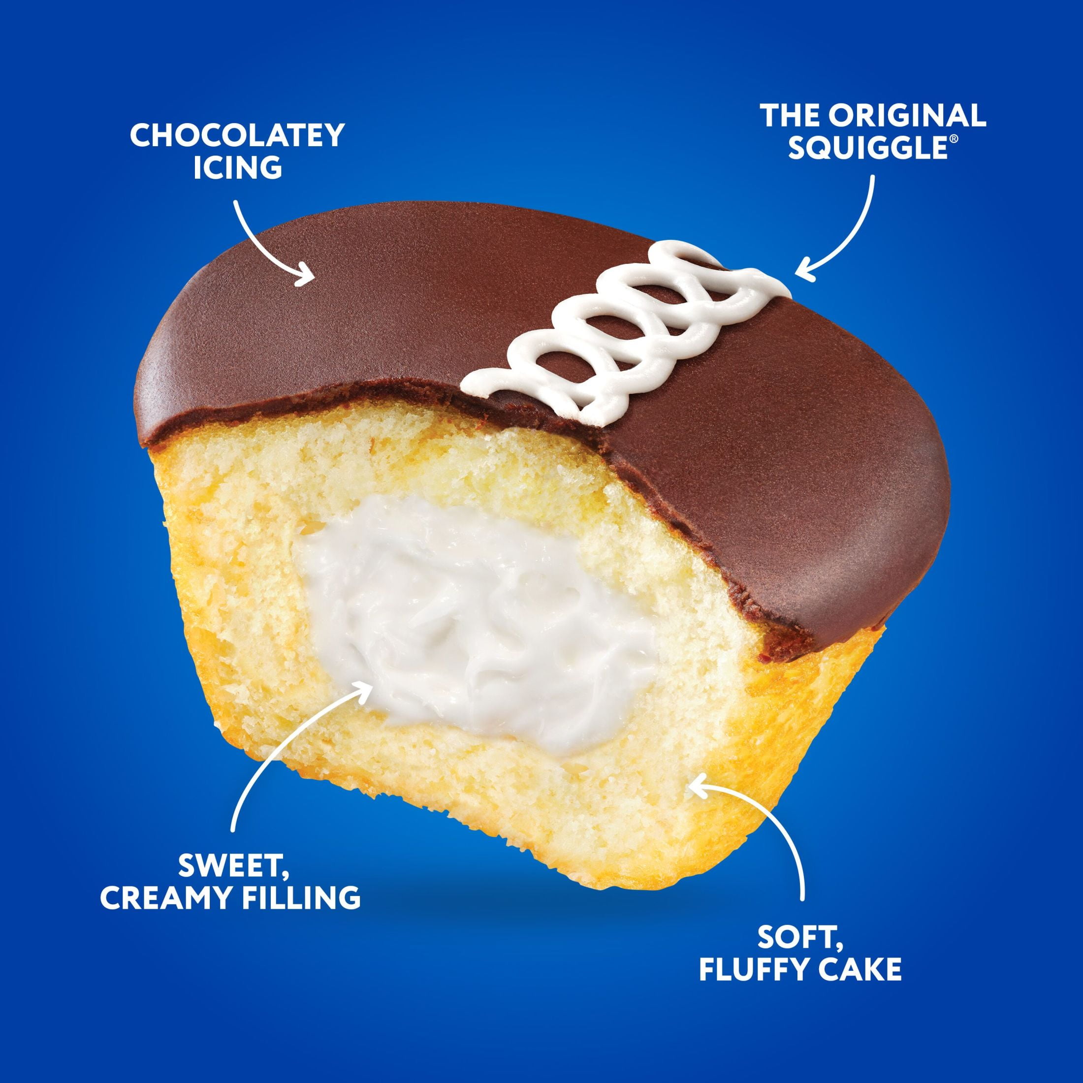 (3 pack) Hostess Cupcakes, Golden Snack Cakes, 12.7 oz Box (8 Count)