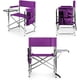 Picnic Time 809-00-101-000-0 Chaise de Patio Pliante Sport - Violet – image 2 sur 5