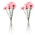 thumbnail image 3 of Raindrops  Set of 2 Floral Arrangements Artificial Small Carnation, 3 of 8