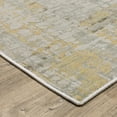 thumbnail image 2 of Woven Trends Athens - MAL08 - Modern Style, Distressed Abstract Pattern, Stain Resistant & Pet Friendly, Living Room, Dining Room, Office, High Pile Polyester Area Rug in Beige - 10' x 13', 2 of 6