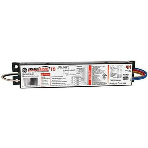 Ge Current Fluorescent Ballast GE432MVPS-N-V03W