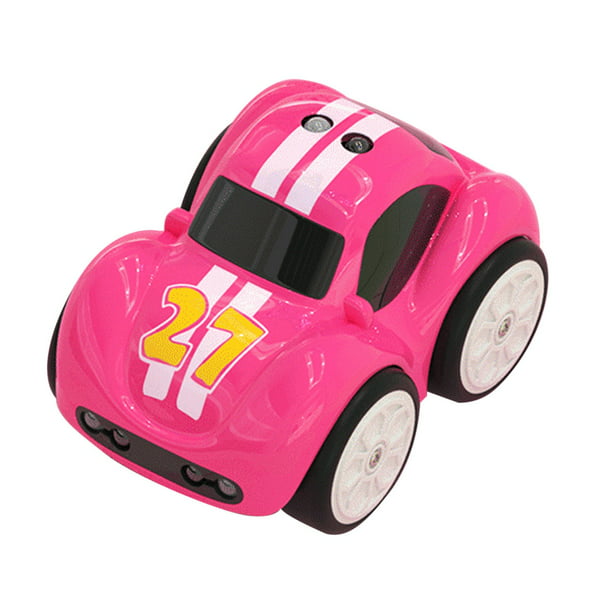 gakvov Toys Clearance!RC Cartoon Car Track Cute Mini Interactive Cars 2